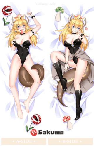 Sakume 9320512 Bowsette Body Pillow | Super Mario