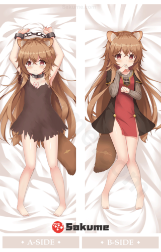 Sakume 9320644 The Rising of the Shield Hero Raphtalia Anime Body Pillow Cover | The Rising of the Shield Hero