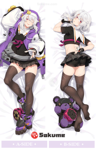 Sakume 9322055 3 Purple Bridget Guilty Gear Dakimakura | Guilty Gear