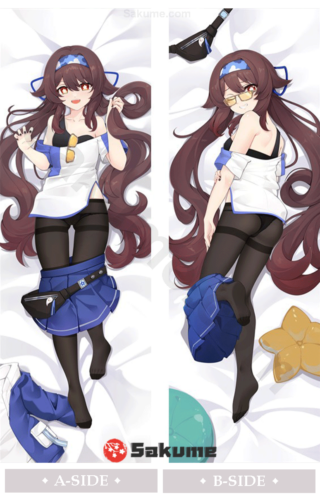 Sakume 9322058 2 Hutao Genshin ImpactBody Pillow Covers | Genshin Impact