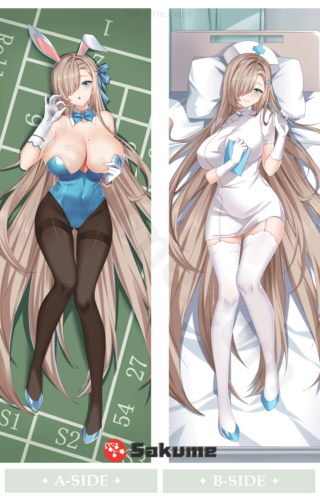 Sakume 93221015 Ichinose Asuna (Bunny Girl ver.) Waifu Pillow Cover | Blue Archive