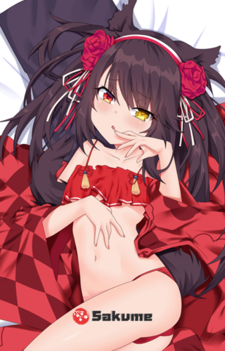 Sakume 93221034 Tokisaki Kurumi Swim Wear ver. Dakimakura | Date A Live