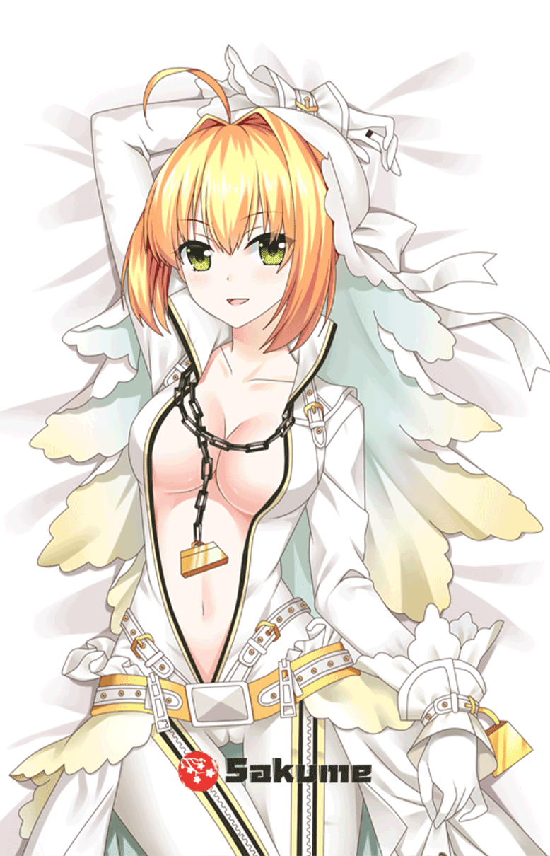 Sakume 9322963 Nero Claudius (Bride) Waifu Body Pillow Cover | Fate Grand Order