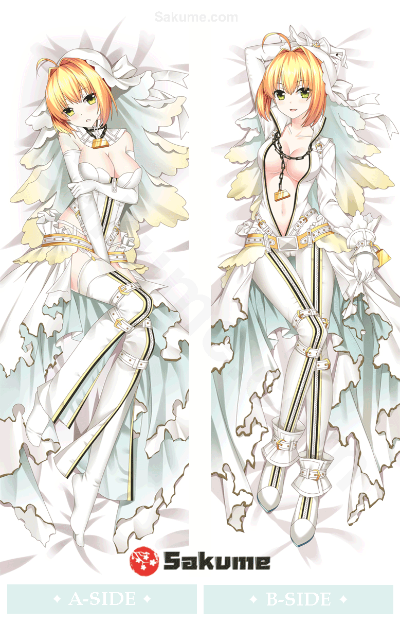 Sakume 9322963 Nero Claudius (Bride) Waifu Body Pillow Cover | Fate Grand Order