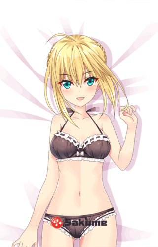 Sakume Saber Waifu Body Pillow Case | Fate