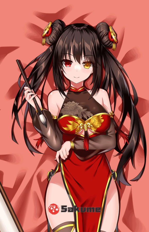 Sakume Cheongsam Kurumi Tokisaki Nsfw Anime Body Pillowcase | Date A Live