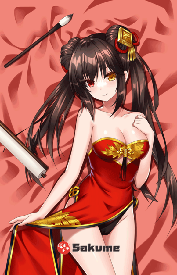 Sakume Cheongsam Kurumi Tokisaki Anime Body Pillowcase | Date A Live