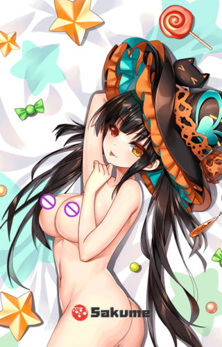 Sakume Halloween Costume Kurumi Tokisaki Sexy Anime Waifu Pillowcase | Date A Live