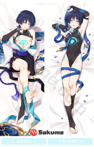 Sakume 9322068 3 Wanderer Scaramouche Genshin Impact Dakimakura Body Pillow