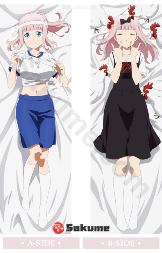 Sakume 93221206 Chika Fujiwara Kaguya sama Love is War Dakimakura Waifu Anime Pillowcase