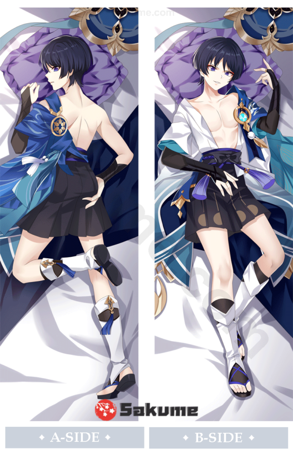 Sakume 93221208 Wanderer Genshin Dakimakura Waifu Anime Pillowcase