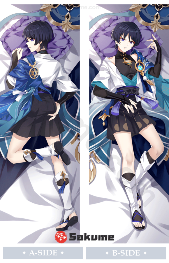 Sakume 93221209 Wanderer Genshin Dakimakura Waifu Anime Pillowcase