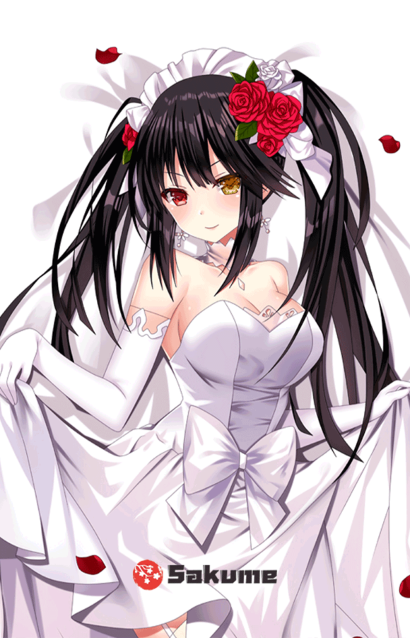 Sakume 93221258 H Kurumi Tokisaki Date A Live 2 Dakimakura Body Pillow