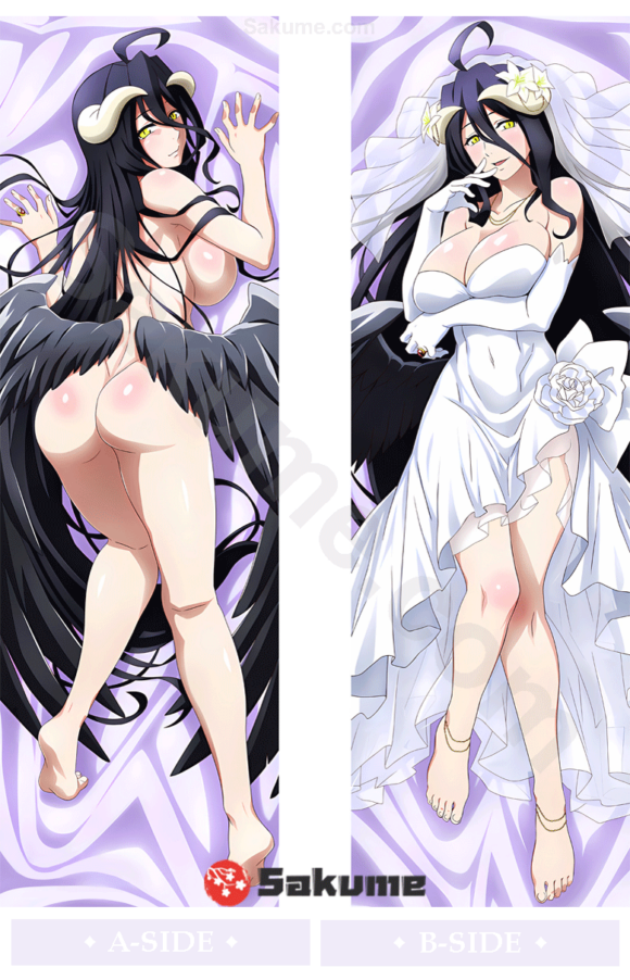 Sakume 93221265 Albedo Overlord Body Pillow Dakimakura