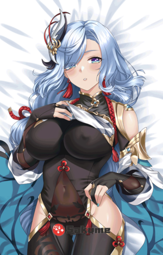 Sakume 93221275 Shenhe Genshin Impact Body Pillow Dakimakura 1