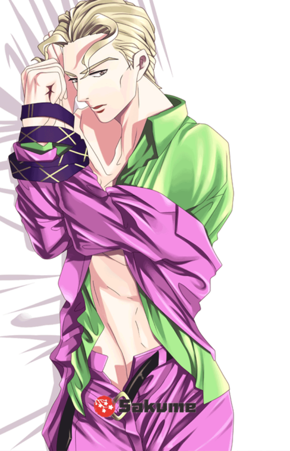 Sakume 9323101 JOJO Yoshikage Kira Body Pillow Dakimakura 1