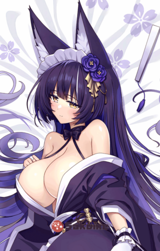 Sakume 9323111 Musashi Azur Lane Body Pillow Dakimakura 2