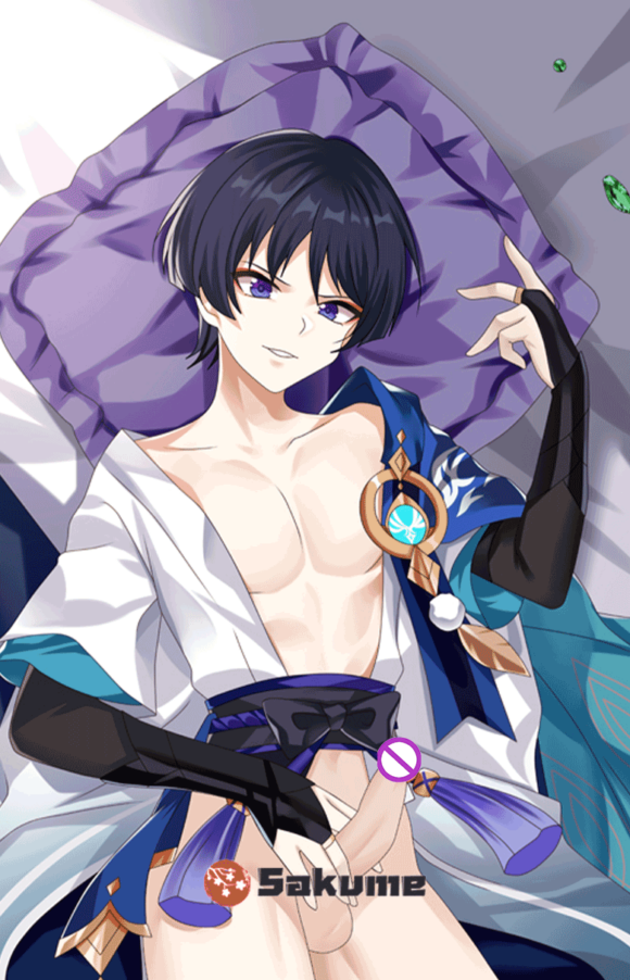 Sakume 9323134 H Wanderer Genshin Impact Body Pillow Dakimakura 1