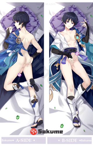 Sakume 9323134 H Wanderer Genshin Impact Body Pillow Dakimakura