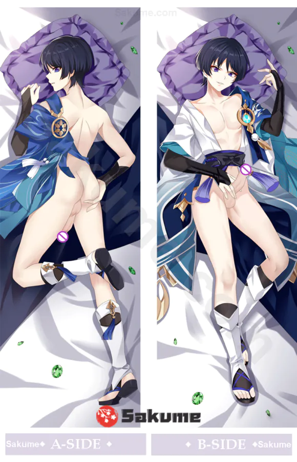 Sakume 9323134 H Wanderer Genshin Impact Body Pillow Dakimakura