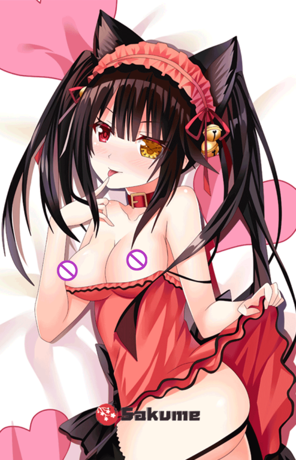 Sakume 9323135 H Kurumi Tokisaki Date A Live Body Pillow Dakimakura 2