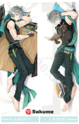 Sakume 9323004 1 Alhaitham Genshin Impact Dakimakura Body Pillow