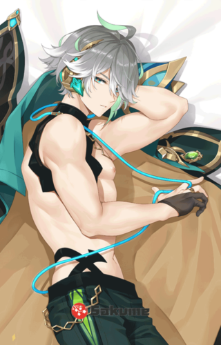 Sakume 9323004 2 Alhaitham Genshin Impact Dakimakura Body Pillow 2