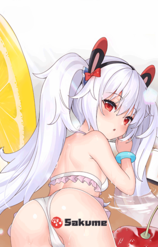 Sakume 9323214 Laffey Azur Lane Body Pillow Dakimakura Cover 1