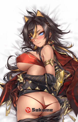 Sakume 9323236 Dehya Genshin Impact 2 Waifu Pillow Dakimakura