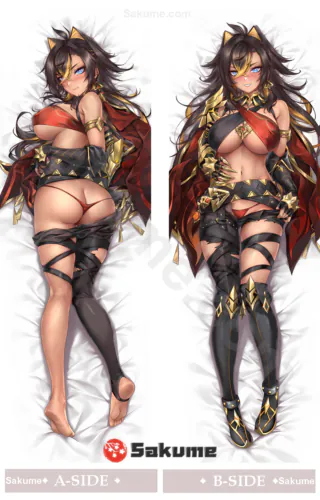 Sakume 9323236 Dehya Genshin Impact Body Pillow Dakimakura Cover