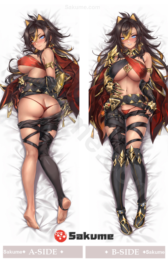 Sakume 9323236 Dehya Genshin Impact Body Pillow Dakimakura Cover