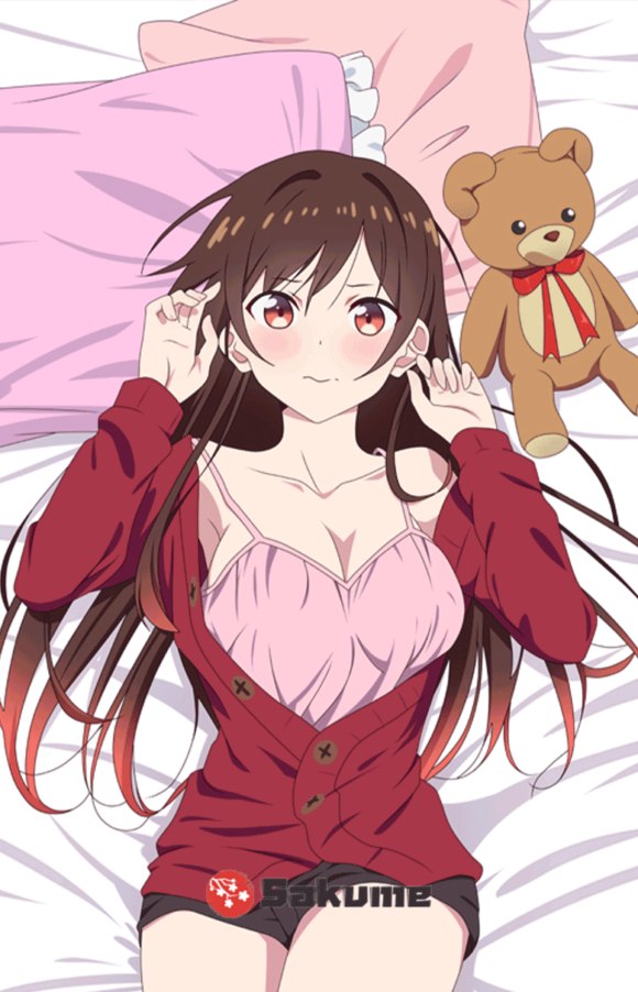 Sakume 9323238 Chizuru Ichinose Kanojo Okarishimasu 1 Waifu Pillow Dakimakura