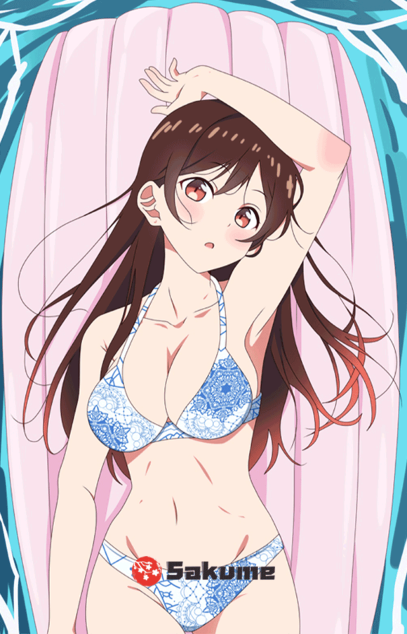 Sakume 9323238 Chizuru Ichinose Kanojo Okarishimasu 2 Waifu Pillow Dakimakura