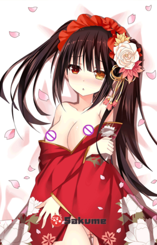 Sakume 9323241 Kimono Kurumi TokisakiDate A Live 2 Waifu Pillow Dakimakura