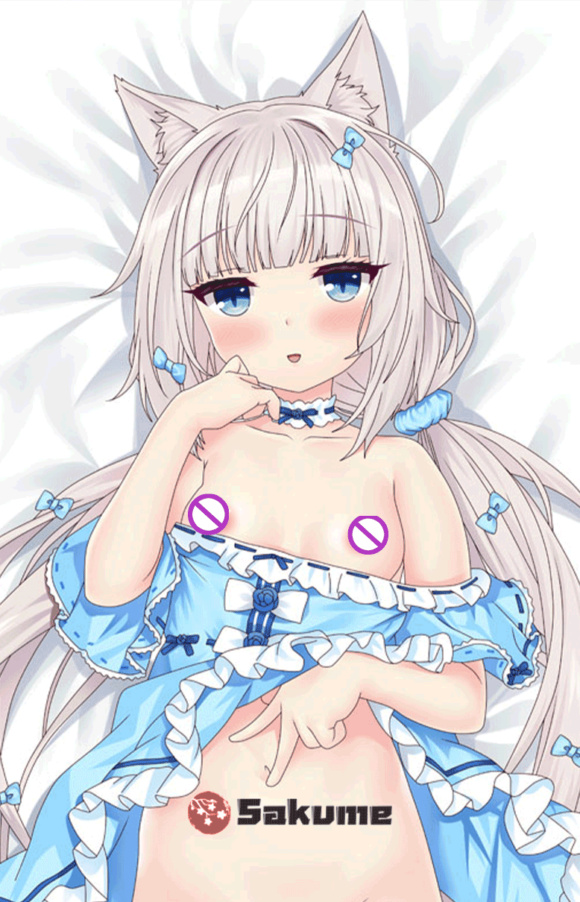 Sakume 9323242 H Vanilla Nekopara Body Pillow Dakimakura 1