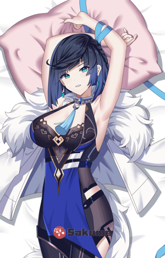 Sakume 9323266 Yelan Genshin Impact Body Pillow Dakimakura 1