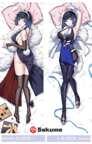 Sakume 9323266 Yelan Genshin Impact Body Pillow Dakimakura