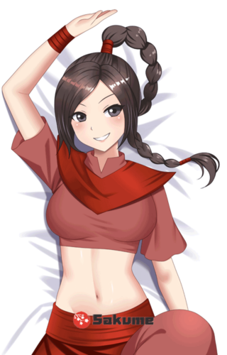 Sakume 9323290 Avatar The Last Airbender Ty Lee Dakimakura Body Pillow 2