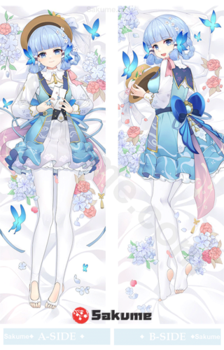 Sakume 9323009 1 Springbloom Missive Kamisato Kayo Genshin Impact Pillow Dakimakura