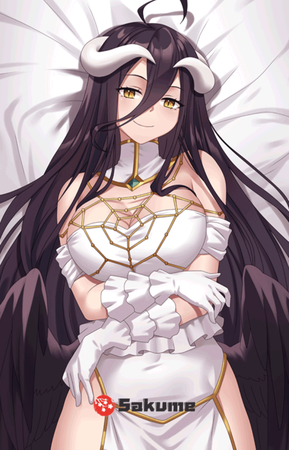 Sakume 9323306 Overlord Albedo Body Pillow Dakimakura Cover 1