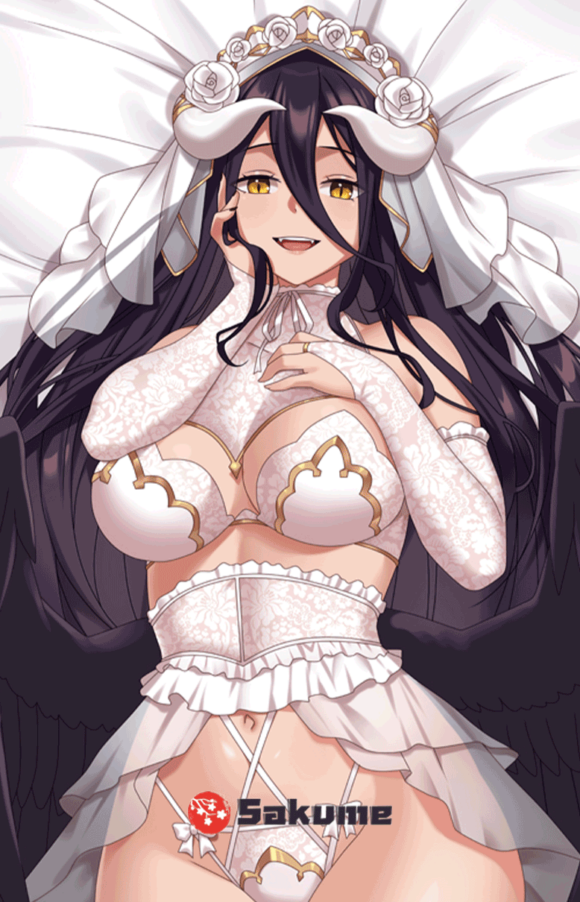 Sakume 9323306 Overlord Albedo Body Pillow Dakimakura Cover 2