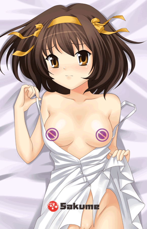 Sakume 9323308 H The Melancholy of Haruhi Suzumiya Haruhi Suzumiya Body Pillow Dakimakura Cover 2