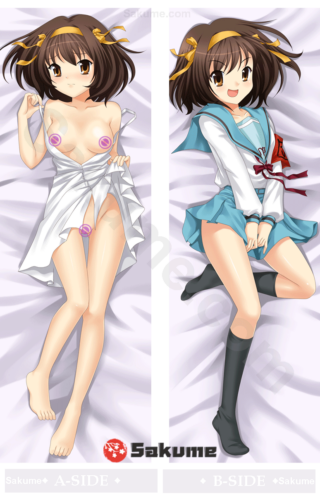 Sakume 9323308 H The Melancholy of Haruhi Suzumiya Haruhi Suzumiya Body Pillow Dakimakura Cover