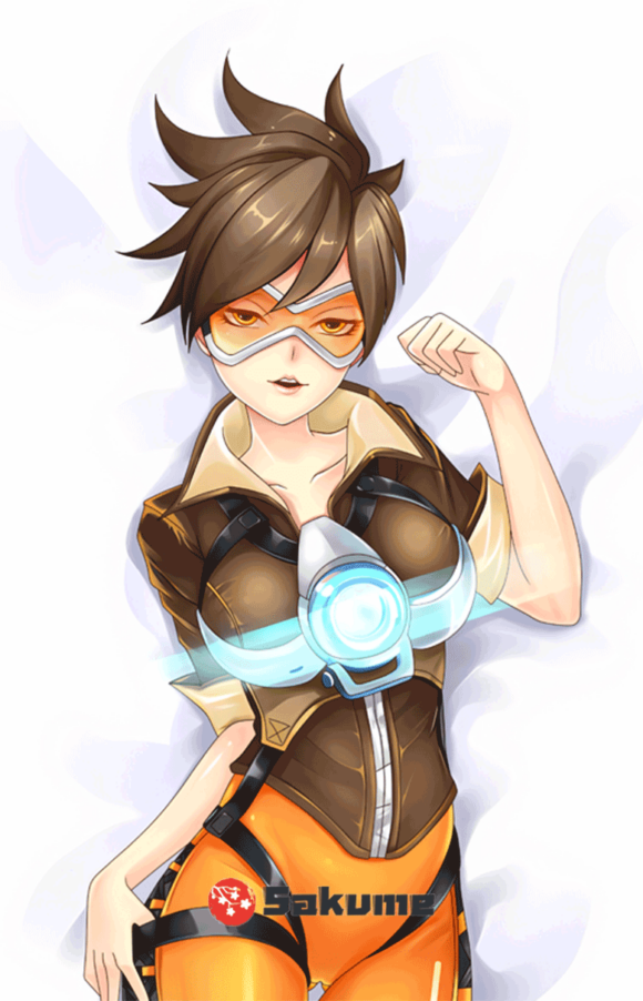 Sakume 9323332 Tracer Overwatch Body Pillow Dakimakura 1