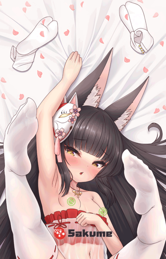 Sakume 9323347 H Nagato Azur Lane Pillow Dakimakura 1