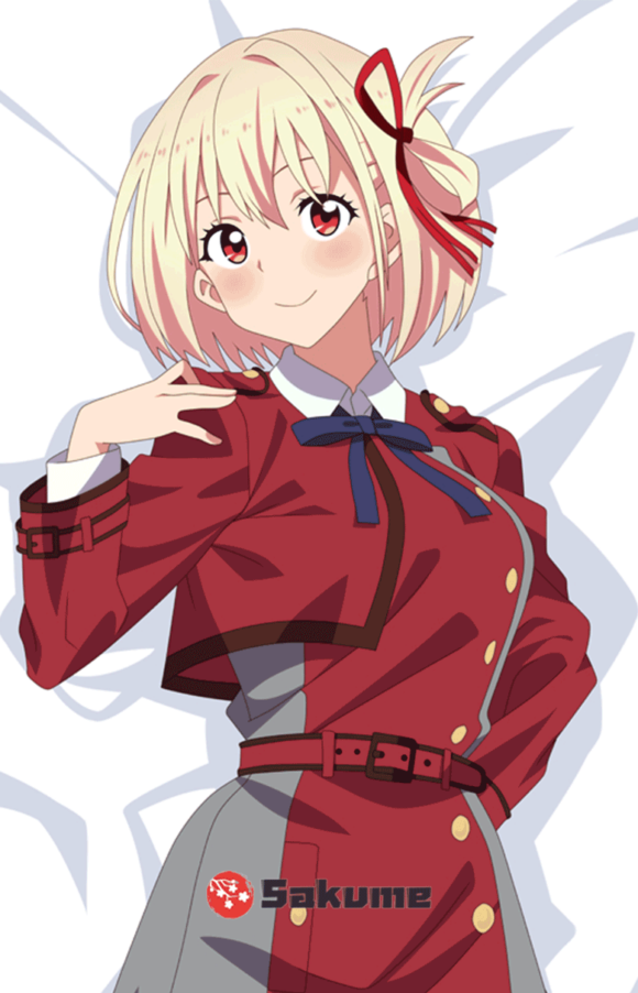 Sakume 9323354 Chisato Nishikigi Lycoris Recoil Pillow Dakimakura 1