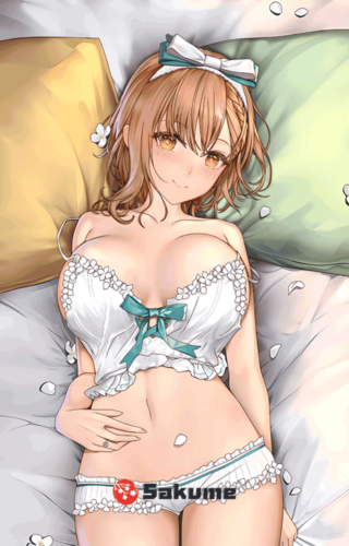 Sakume 9323361 Reisalin Ryza Stout Atelier Ryza Pillow Dakimakura 1