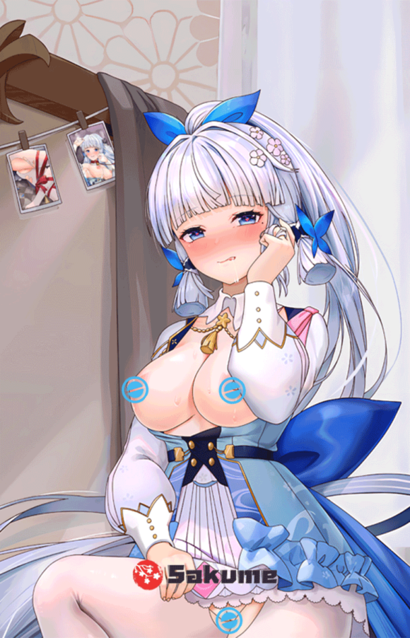 Sakume 9323386 Ｈ Kamisato Ayaka Genshin Hentai Body Pillow Dakimakura 1