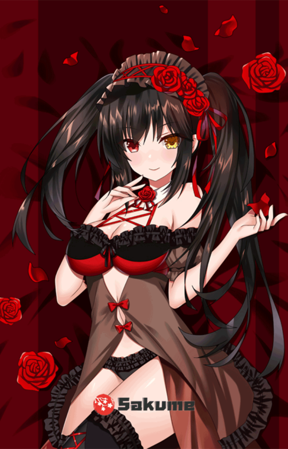 Sakume 9323390 Kurumi Tokisaki Date A Live Hentai Body Pillow Dakimakura 1