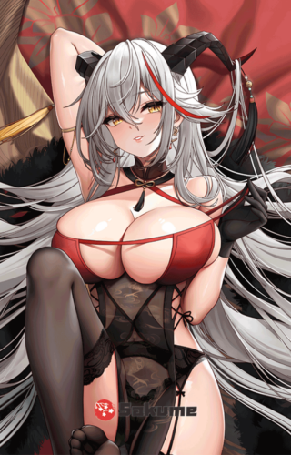 Sakume 9323421 Azur Lane Agir 1 Waifu Pillow